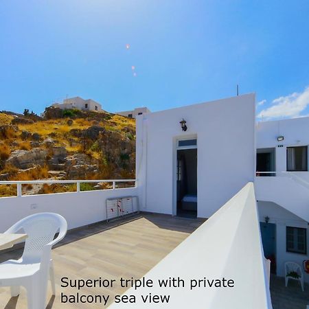 St. Paul'S Bay View Suites Líndos Eksteriør billede