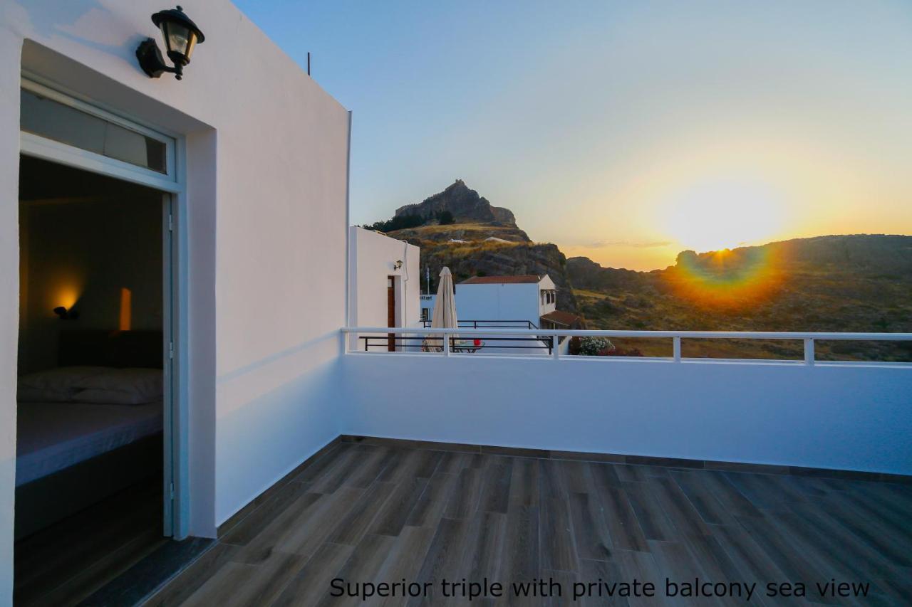 St. Paul'S Bay View Suites Líndos Eksteriør billede