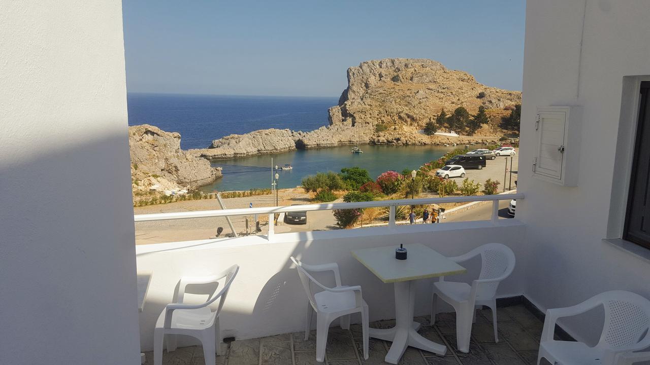 St. Paul'S Bay View Suites Líndos Eksteriør billede