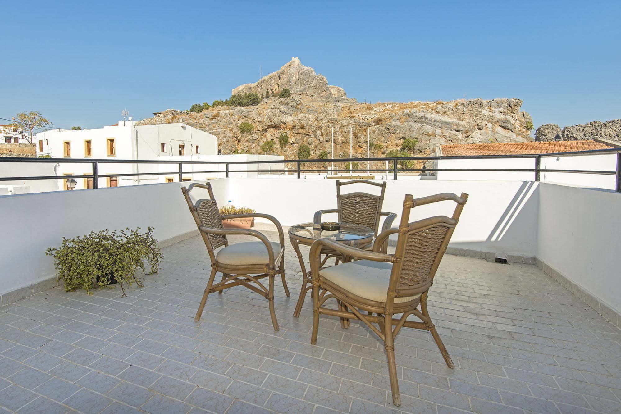 St. Paul'S Bay View Suites Líndos Eksteriør billede