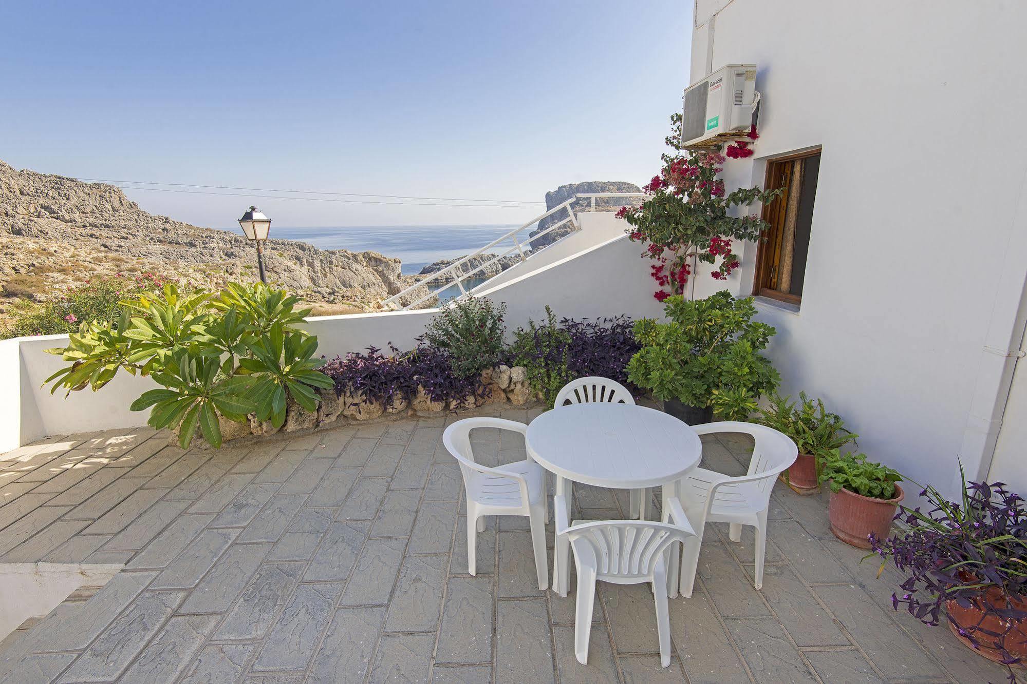 St. Paul'S Bay View Suites Líndos Eksteriør billede
